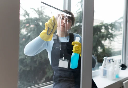 Nettoyage de vitres intérieures et extérieures à Vimory